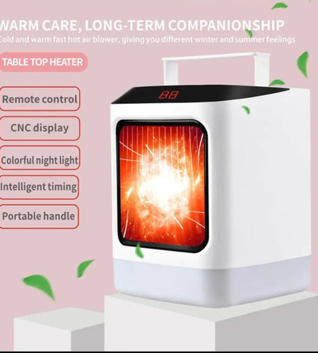 Relaxin Products Premium Portable 2-in-1 Space Heater and Cooler