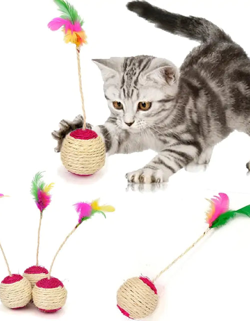 Load image into Gallery viewer, Cat Scratching Ball Toy
