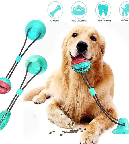 Silicone Suction Cup Dog Toy